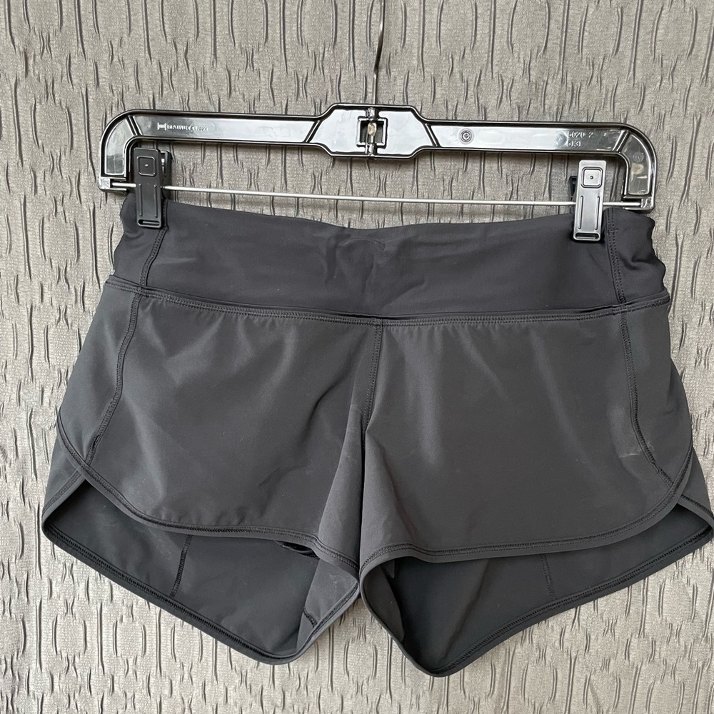Lululemon black athletic shorts size 4